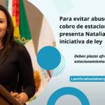 Para evitar abusos en el cobro de estacionamientos presenta Natalia Rivera iniciativa de ley